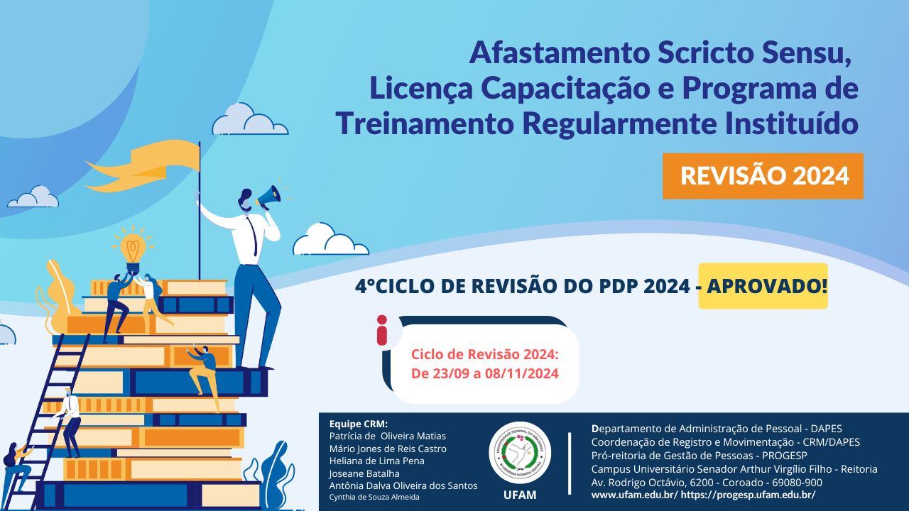  4° ciclo de revisão do PDP 2024